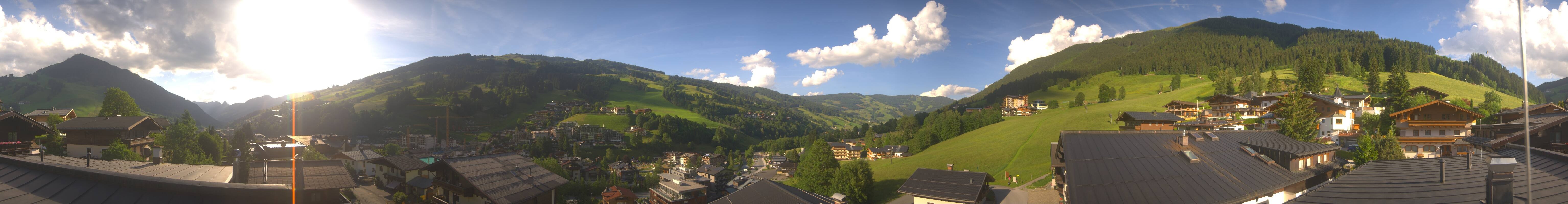 Archiv Foto Webcam Hinterglemm: Aussicht Hotel Talblick