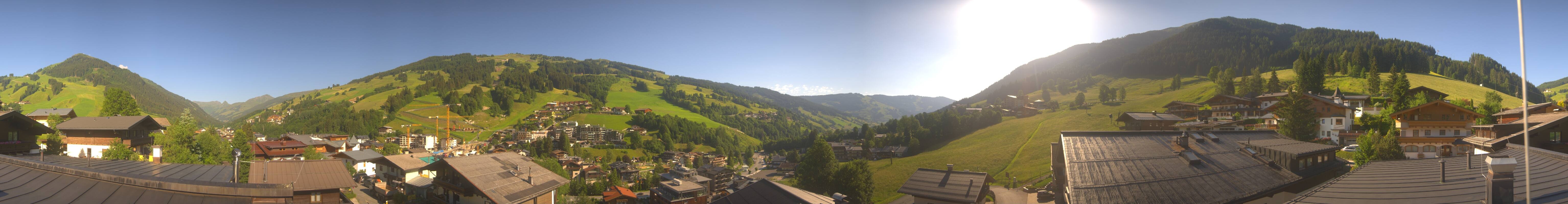 Archiv Foto Webcam Hinterglemm: Aussicht Hotel Talblick