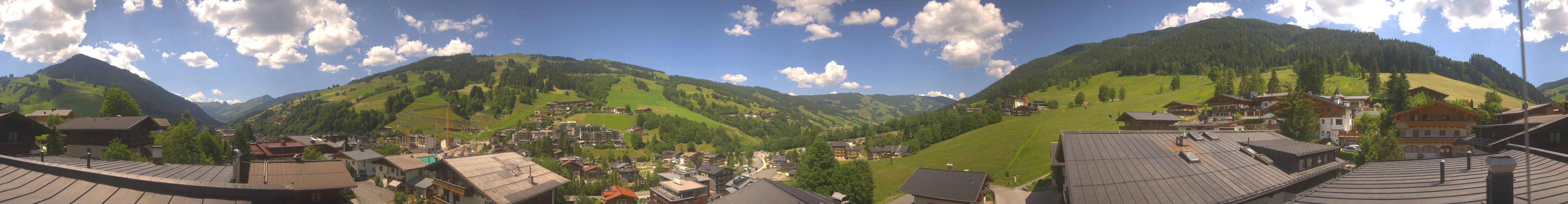 Archiv Foto Webcam Hinterglemm: Aussicht Hotel Talblick