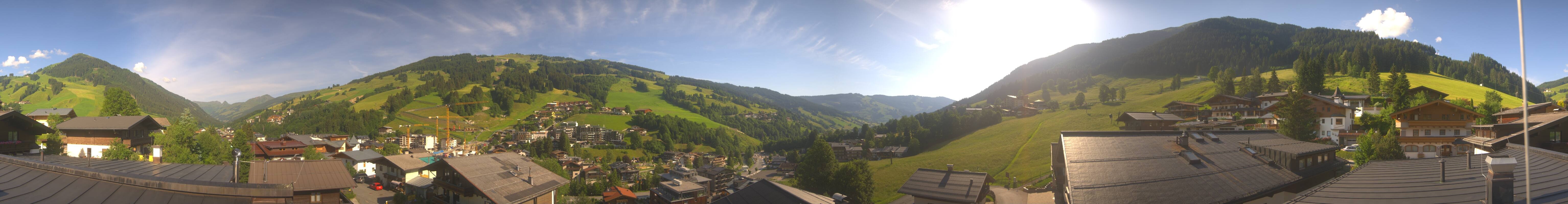 Archiv Foto Webcam Hinterglemm: Aussicht Hotel Talblick