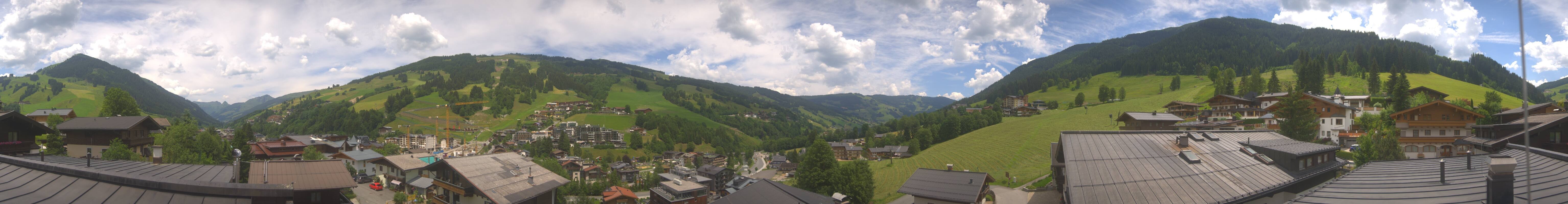 Archiv Foto Webcam Hinterglemm: Aussicht Hotel Talblick