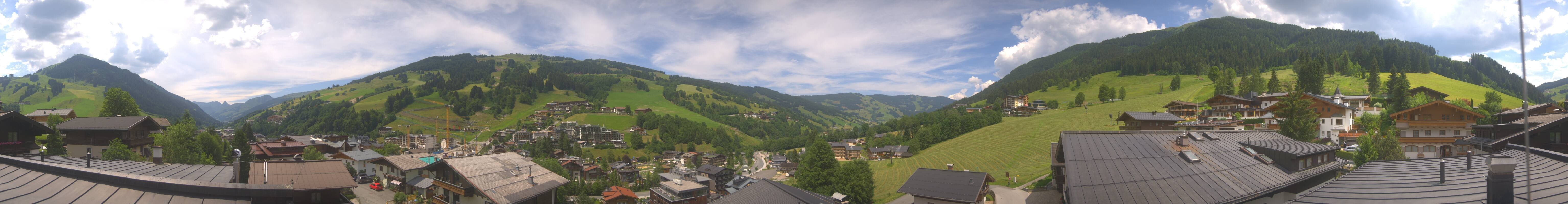 Archiv Foto Webcam Hinterglemm: Aussicht Hotel Talblick