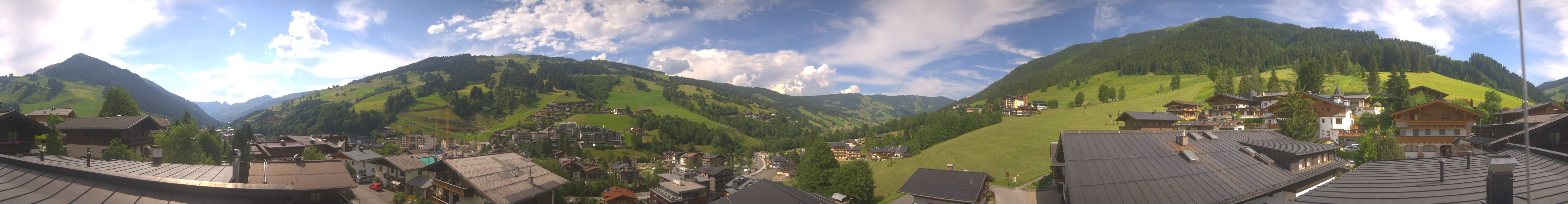 Archiv Foto Webcam Hinterglemm: Aussicht Hotel Talblick