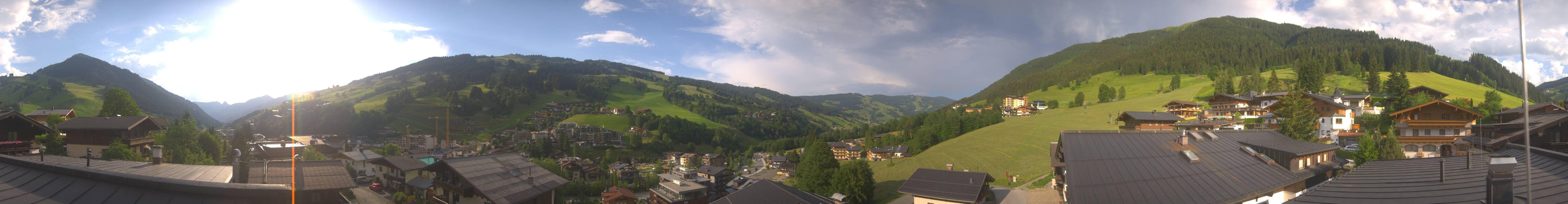Archiv Foto Webcam Hinterglemm: Aussicht Hotel Talblick