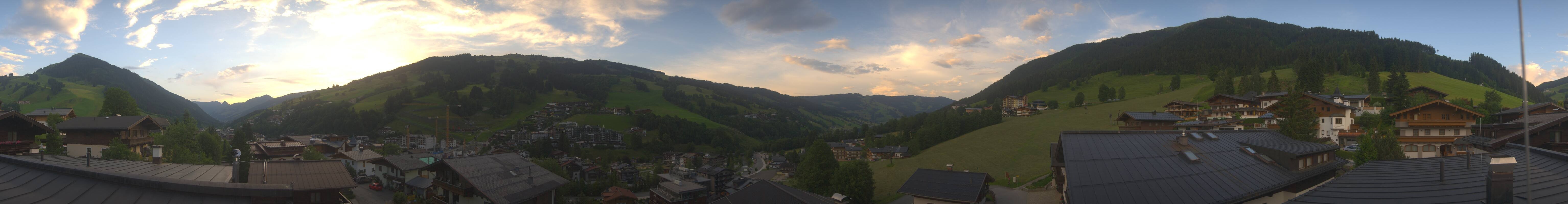Archiv Foto Webcam Hinterglemm: Aussicht Hotel Talblick