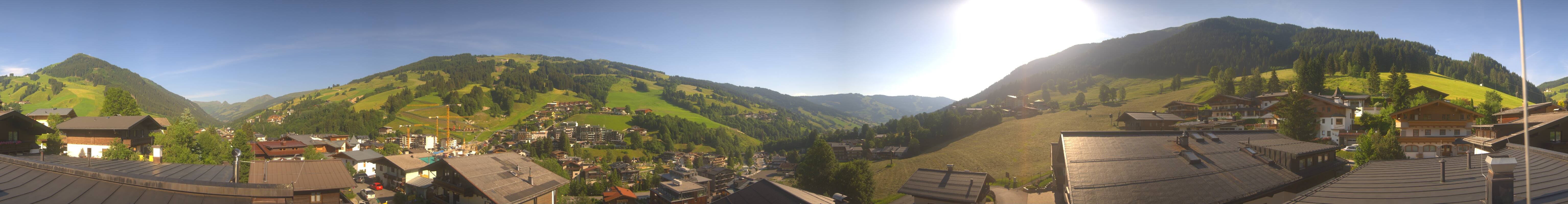 Archiv Foto Webcam Hinterglemm: Aussicht Hotel Talblick