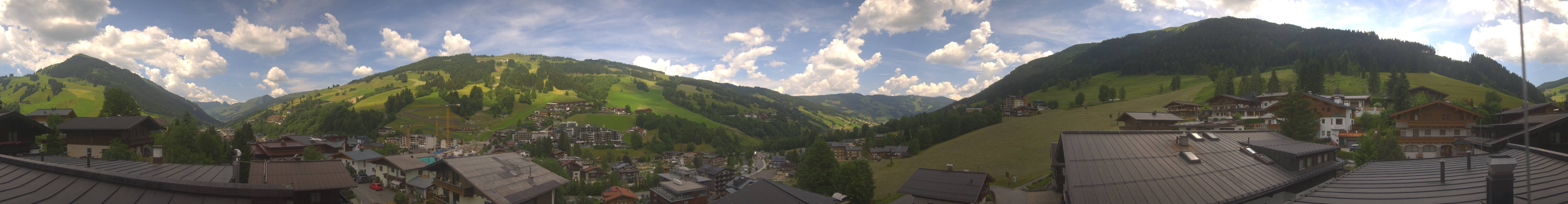 Archiv Foto Webcam Hinterglemm: Aussicht Hotel Talblick