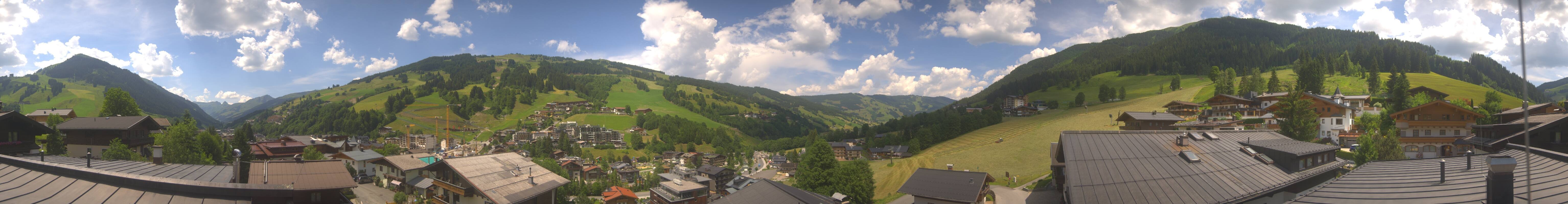 Archiv Foto Webcam Hinterglemm: Aussicht Hotel Talblick