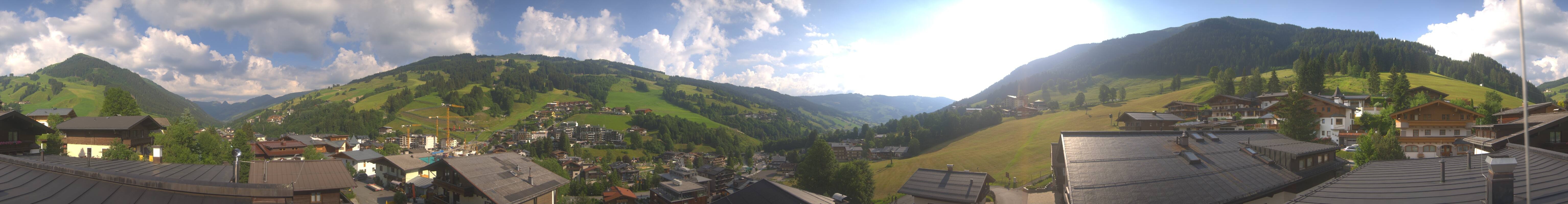 Archiv Foto Webcam Hinterglemm: Aussicht Hotel Talblick