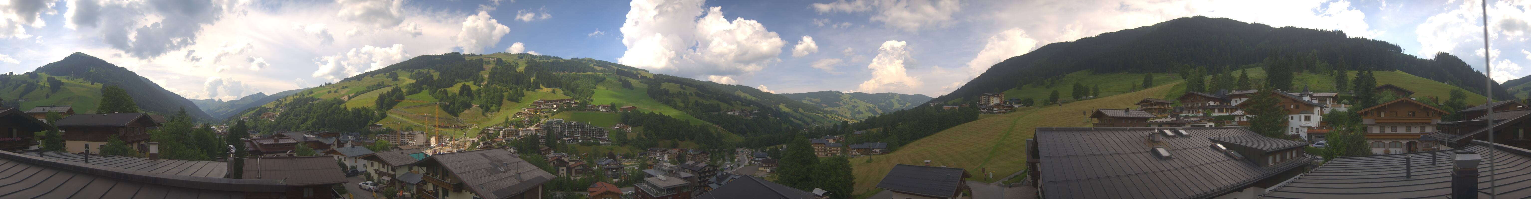 Archiv Foto Webcam Hinterglemm: Aussicht Hotel Talblick