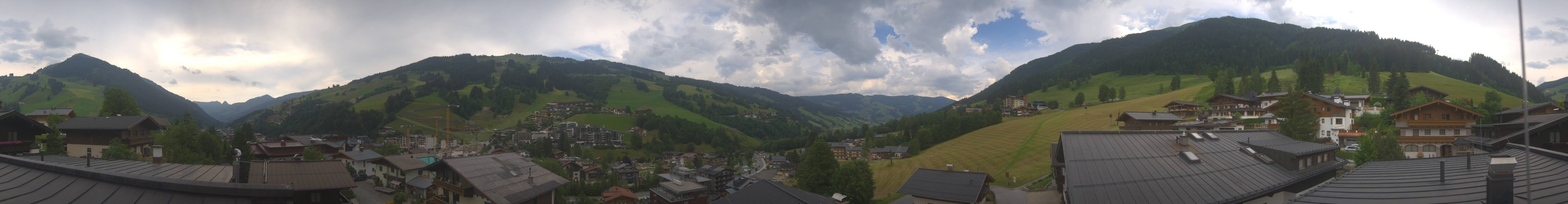 Archiv Foto Webcam Hinterglemm: Aussicht Hotel Talblick