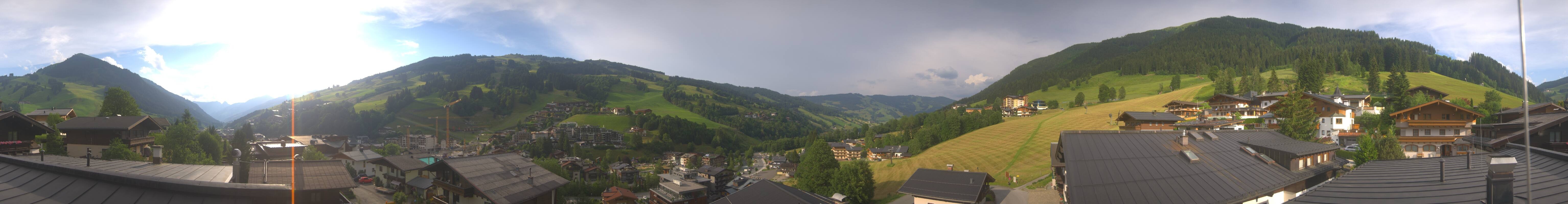 Archiv Foto Webcam Hinterglemm: Aussicht Hotel Talblick