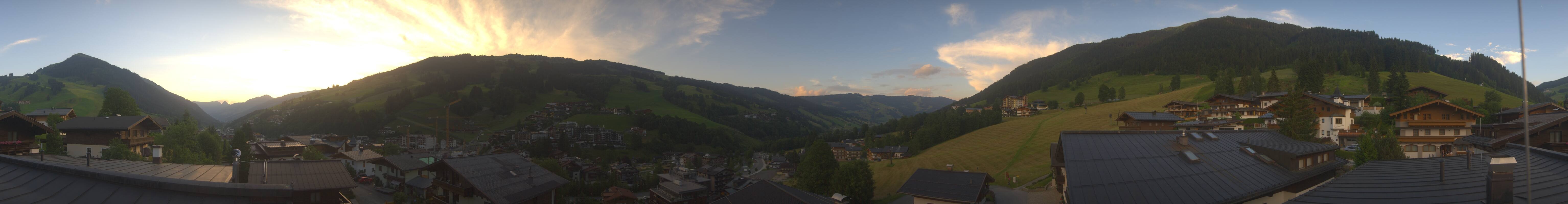 Archiv Foto Webcam Hinterglemm: Aussicht Hotel Talblick