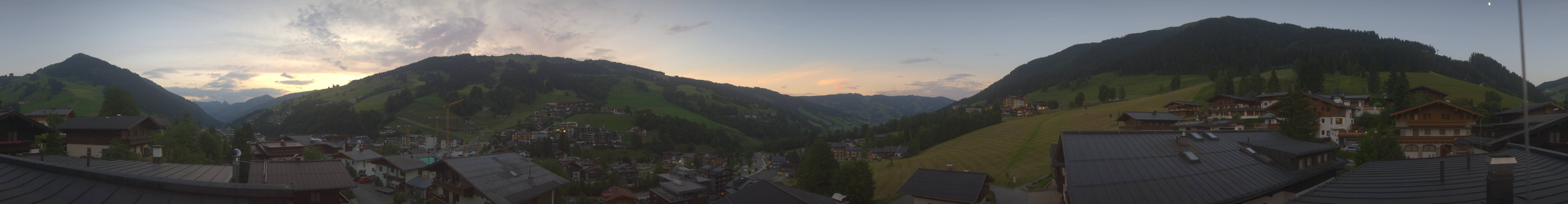 Archiv Foto Webcam Hinterglemm: Aussicht Hotel Talblick