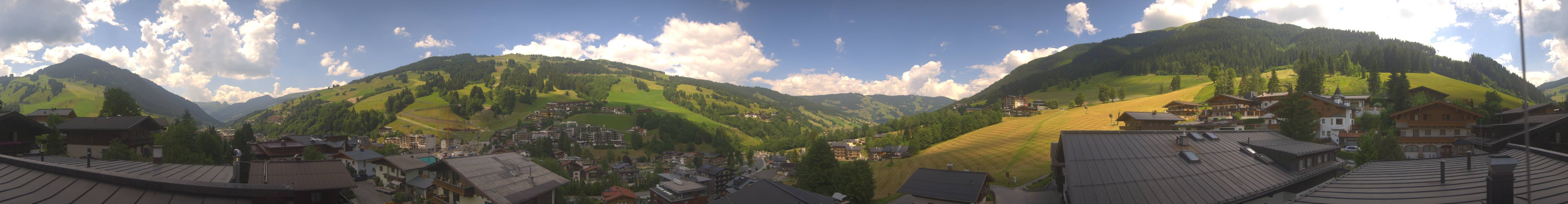 Archiv Foto Webcam Hinterglemm: Aussicht Hotel Talblick