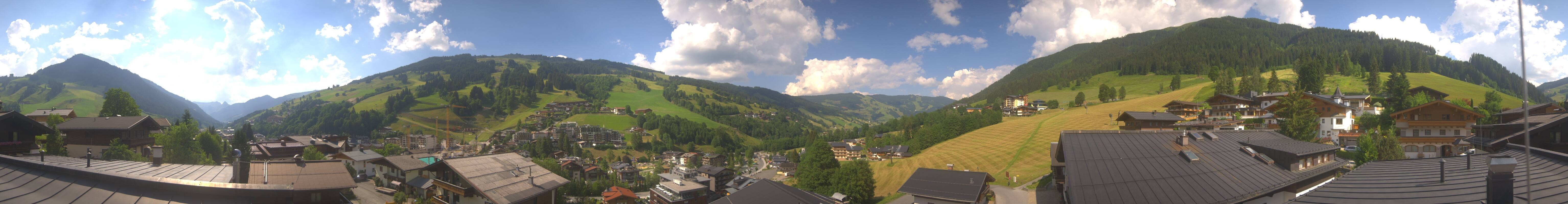 Archiv Foto Webcam Hinterglemm: Aussicht Hotel Talblick