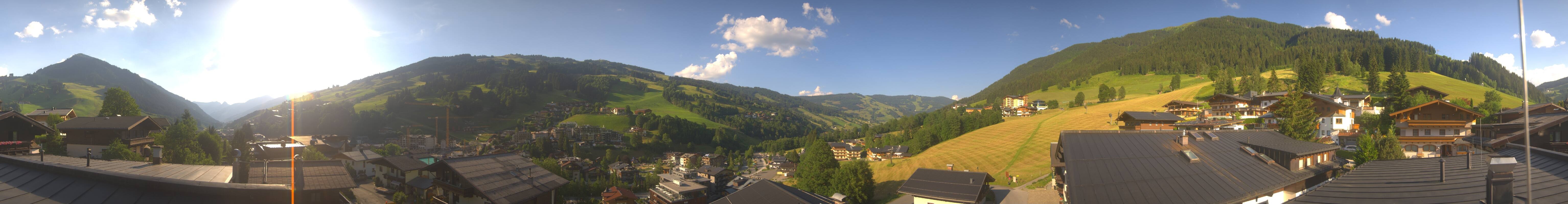 Archiv Foto Webcam Hinterglemm: Aussicht Hotel Talblick