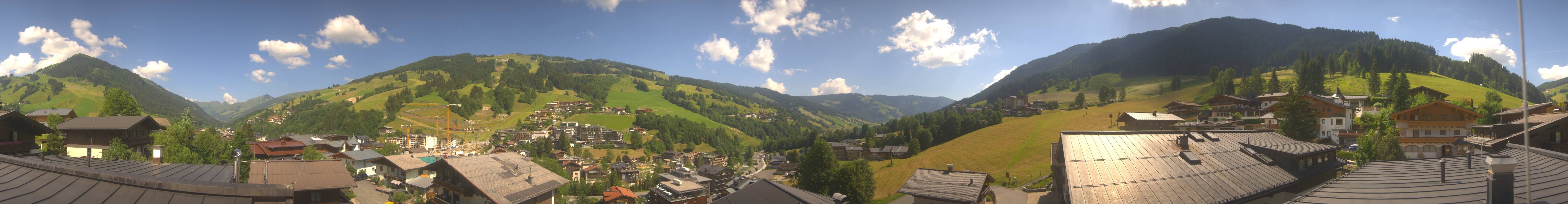 Archiv Foto Webcam Hinterglemm: Aussicht Hotel Talblick