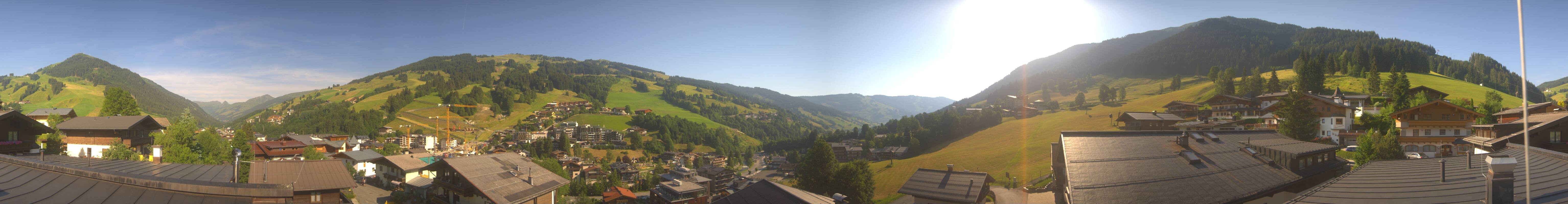 Archiv Foto Webcam Hinterglemm: Aussicht Hotel Talblick