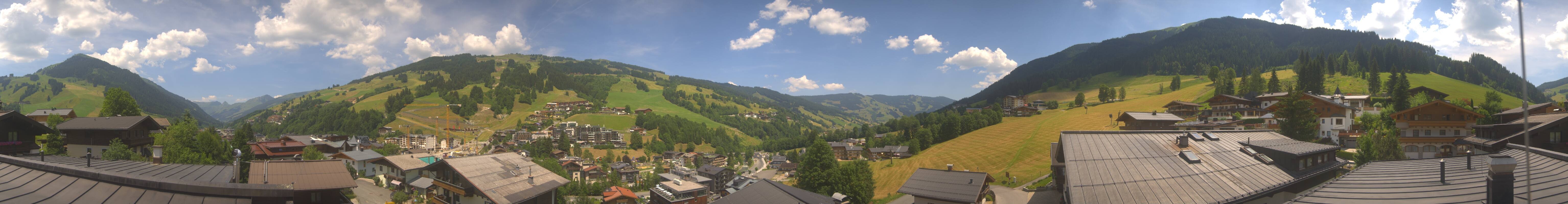 Archiv Foto Webcam Hinterglemm: Aussicht Hotel Talblick