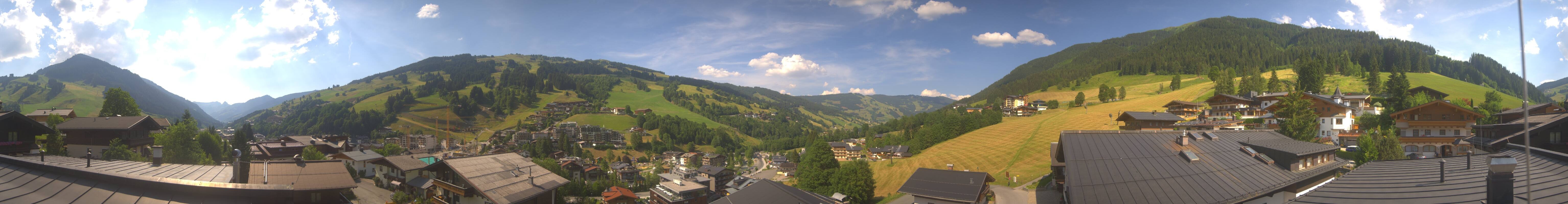 Archiv Foto Webcam Hinterglemm: Aussicht Hotel Talblick