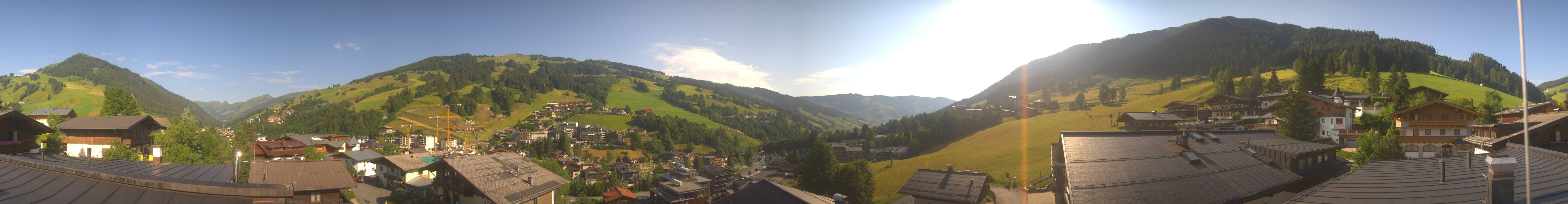 Archiv Foto Webcam Hinterglemm: Aussicht Hotel Talblick