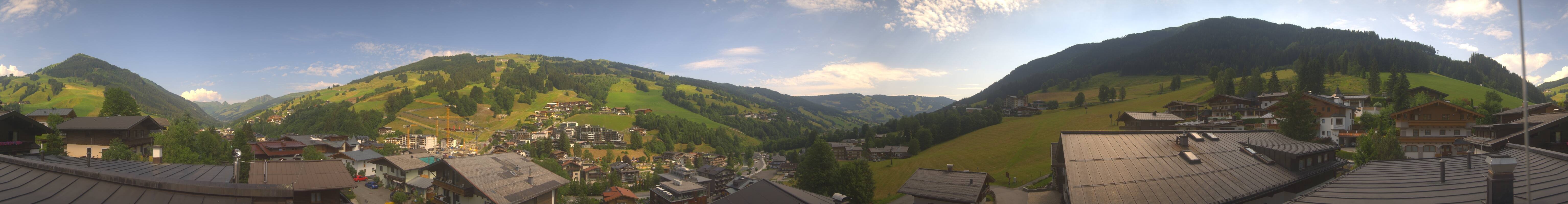 Archiv Foto Webcam Hinterglemm: Aussicht Hotel Talblick