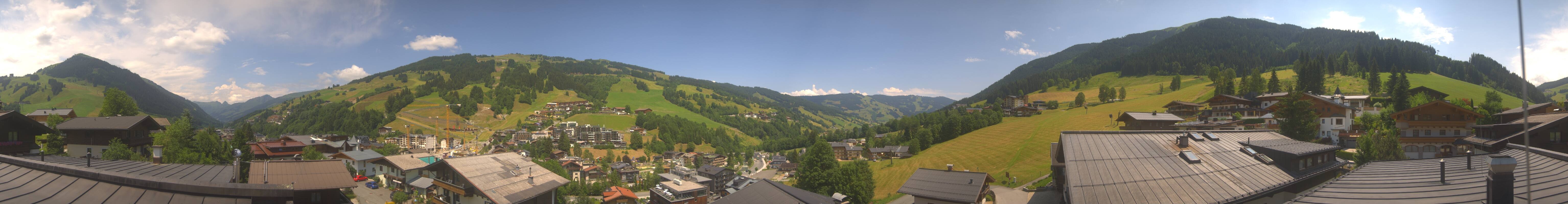 Archiv Foto Webcam Hinterglemm: Aussicht Hotel Talblick