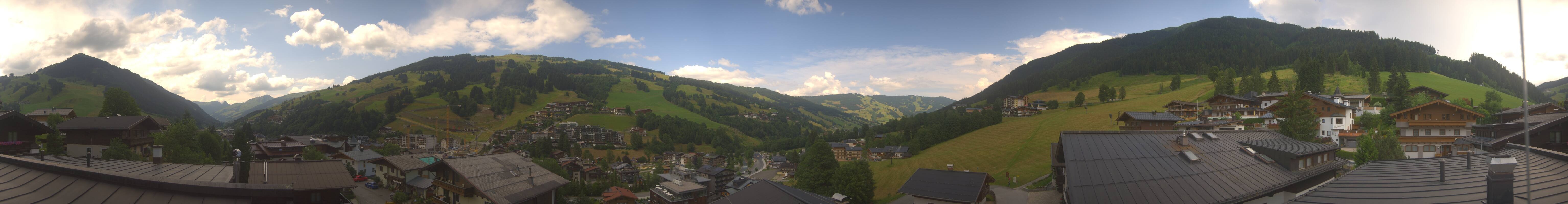 Archiv Foto Webcam Hinterglemm: Aussicht Hotel Talblick