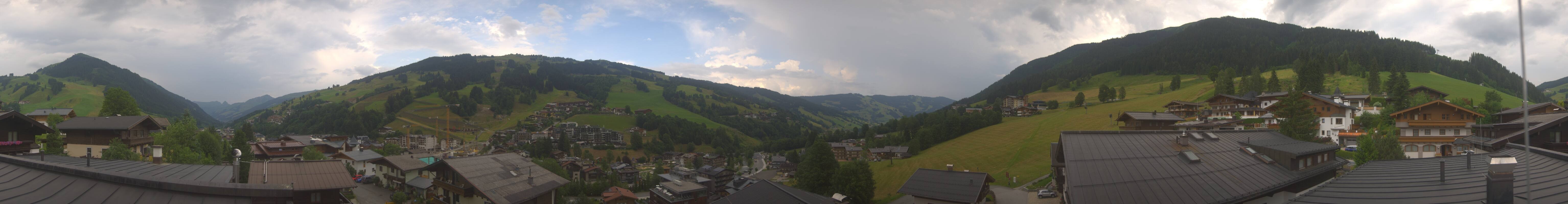 Archiv Foto Webcam Hinterglemm: Aussicht Hotel Talblick