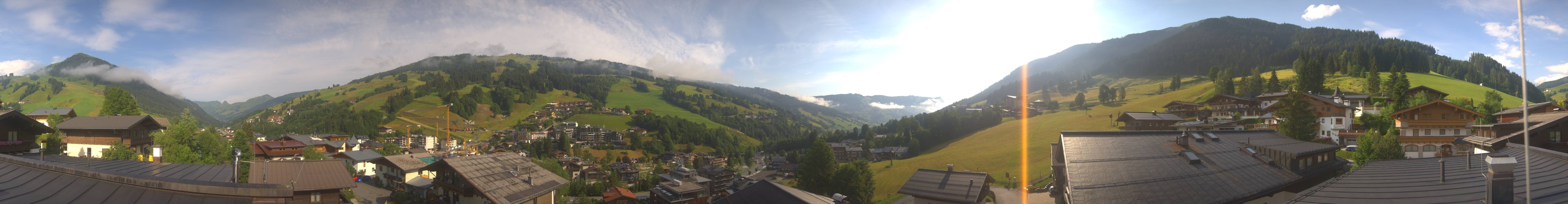 Archiv Foto Webcam Hinterglemm: Aussicht Hotel Talblick