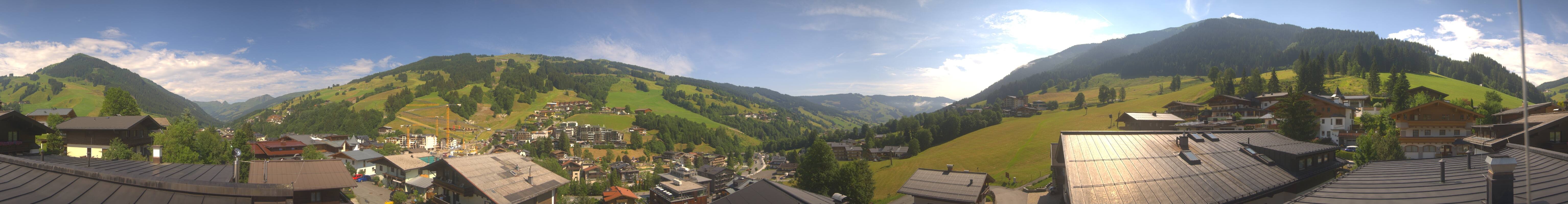 Archiv Foto Webcam Hinterglemm: Aussicht Hotel Talblick