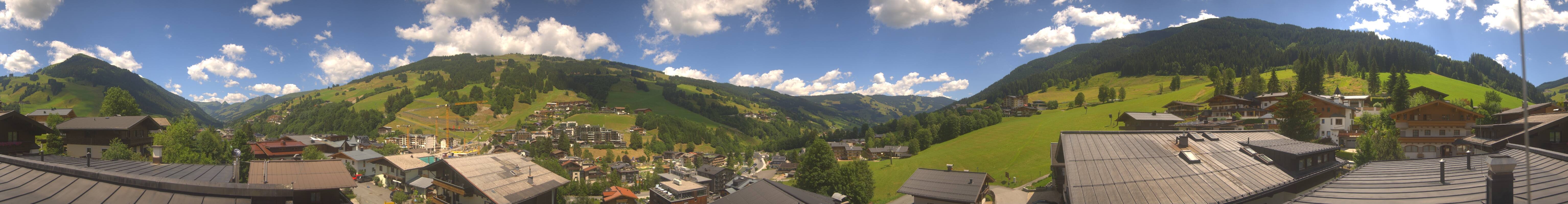 Archiv Foto Webcam Hinterglemm: Aussicht Hotel Talblick