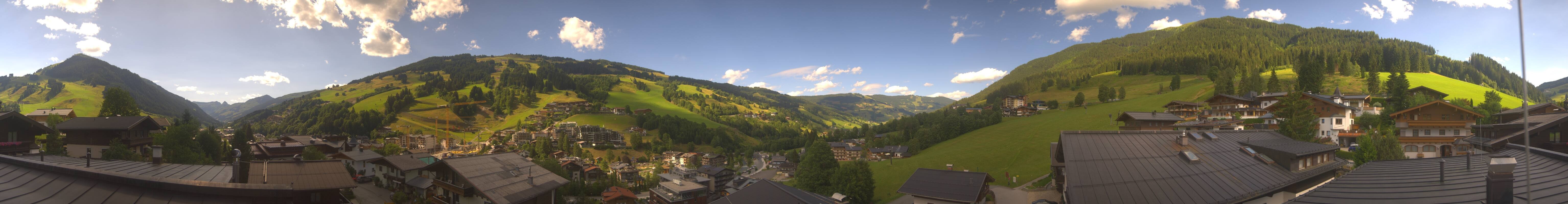 Archiv Foto Webcam Hinterglemm: Aussicht Hotel Talblick