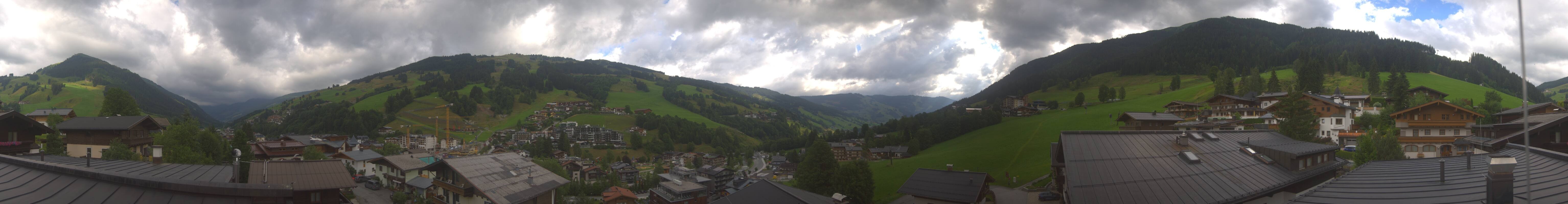 Archiv Foto Webcam Hinterglemm: Aussicht Hotel Talblick