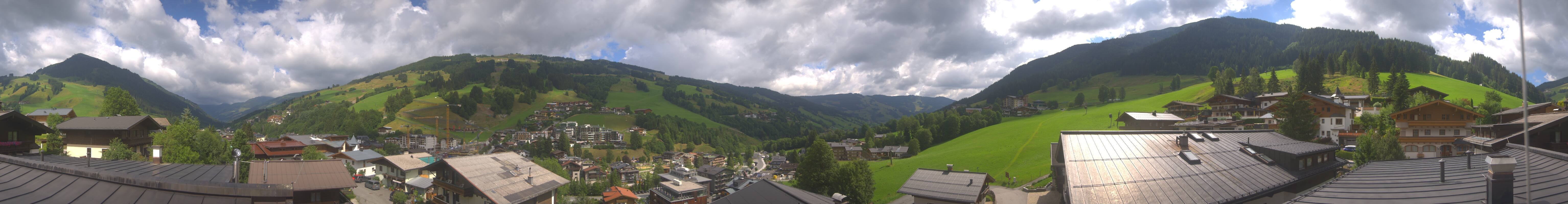 Archiv Foto Webcam Hinterglemm: Aussicht Hotel Talblick