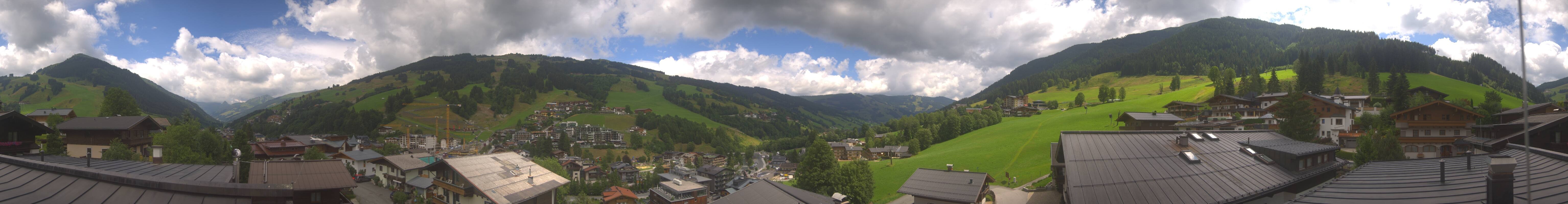 Archiv Foto Webcam Hinterglemm: Aussicht Hotel Talblick