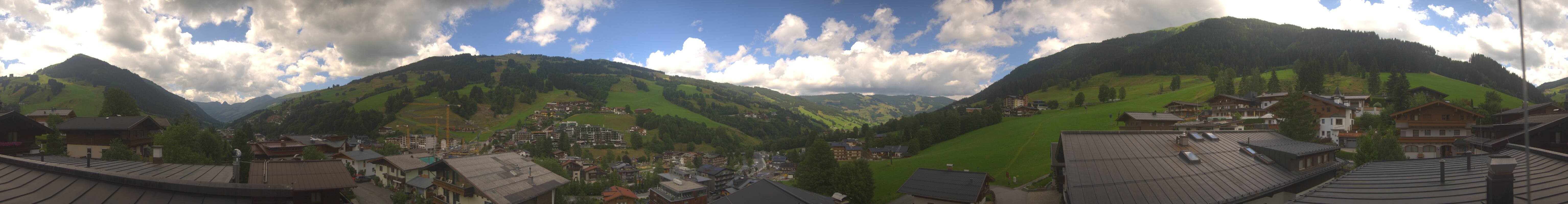 Archiv Foto Webcam Hinterglemm: Aussicht Hotel Talblick