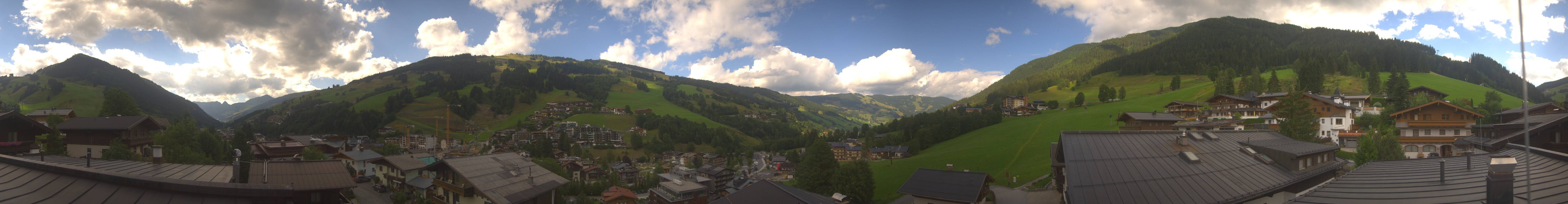 Archiv Foto Webcam Hinterglemm: Aussicht Hotel Talblick