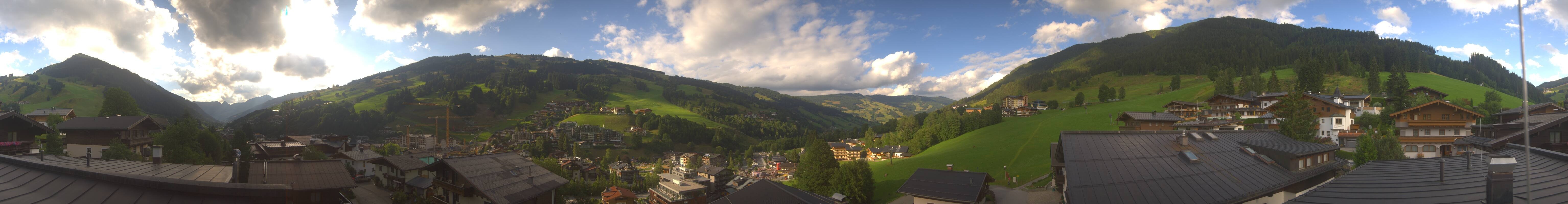 Archiv Foto Webcam Hinterglemm: Aussicht Hotel Talblick