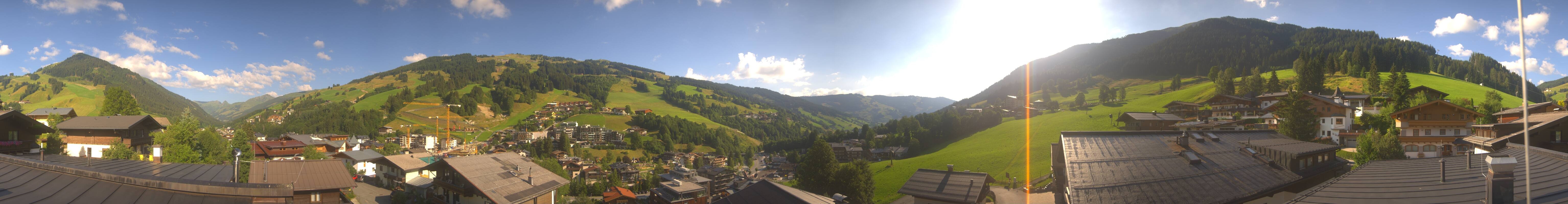 Archiv Foto Webcam Hinterglemm: Aussicht Hotel Talblick