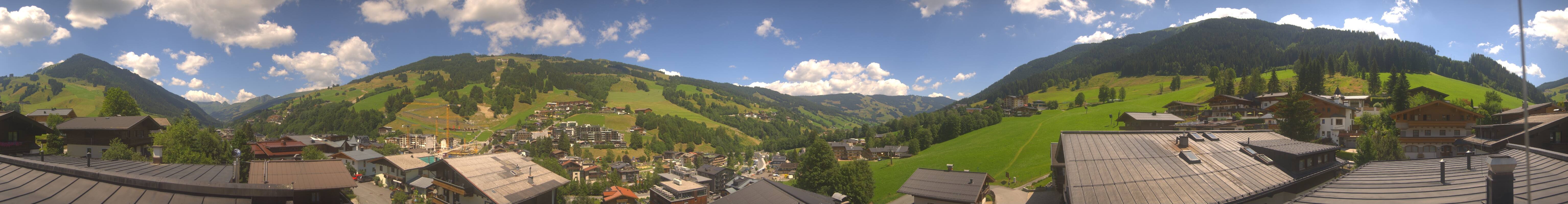 Archiv Foto Webcam Hinterglemm: Aussicht Hotel Talblick
