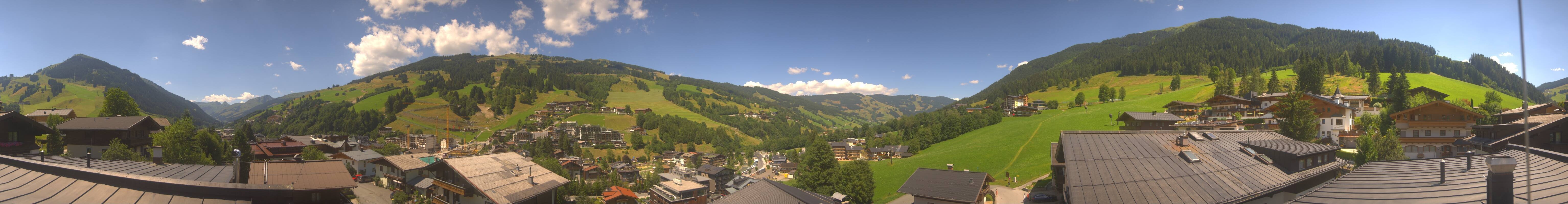 Archiv Foto Webcam Hinterglemm: Aussicht Hotel Talblick