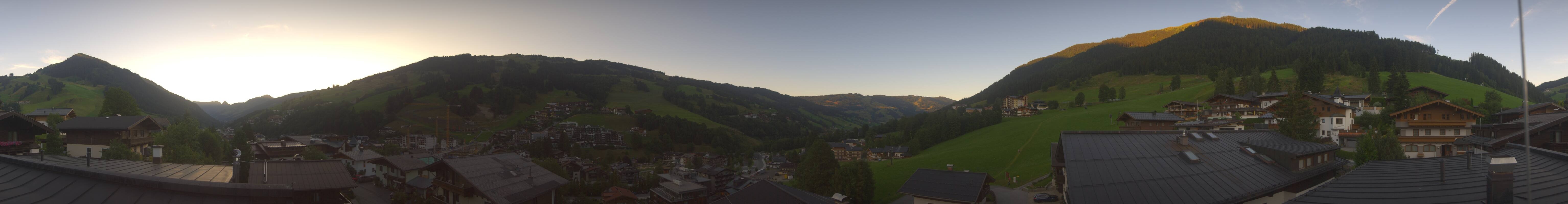 Archived image Webcam View from Hotel Talblick Hinterglemm