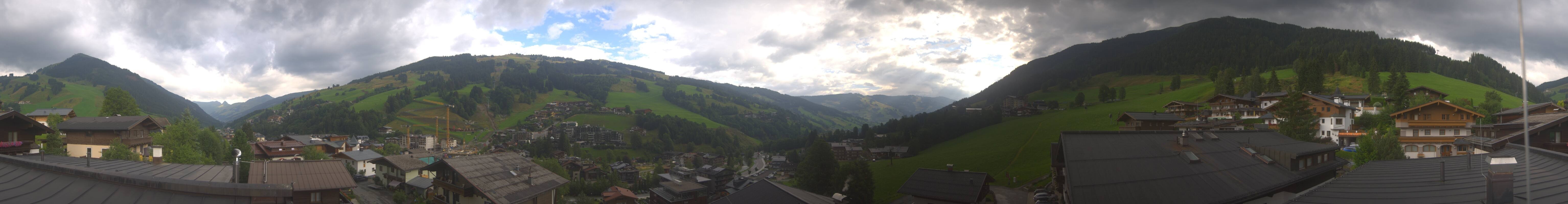 Archiv Foto Webcam Hinterglemm: Aussicht Hotel Talblick