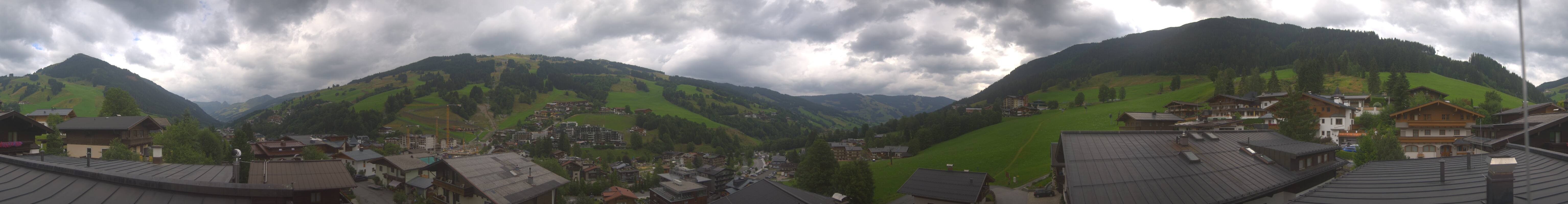 Archiv Foto Webcam Hinterglemm: Aussicht Hotel Talblick