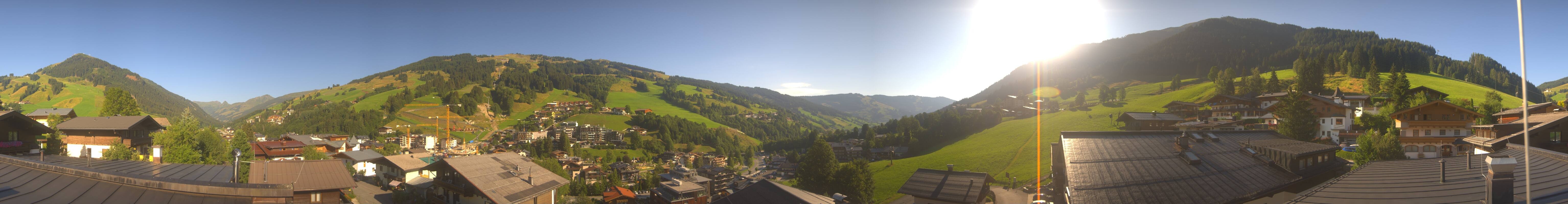 Archiv Foto Webcam Hinterglemm: Aussicht Hotel Talblick