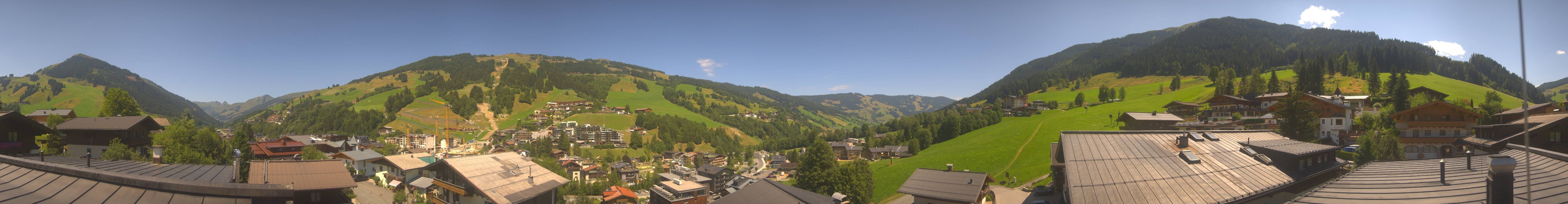 Archiv Foto Webcam Hinterglemm: Aussicht Hotel Talblick