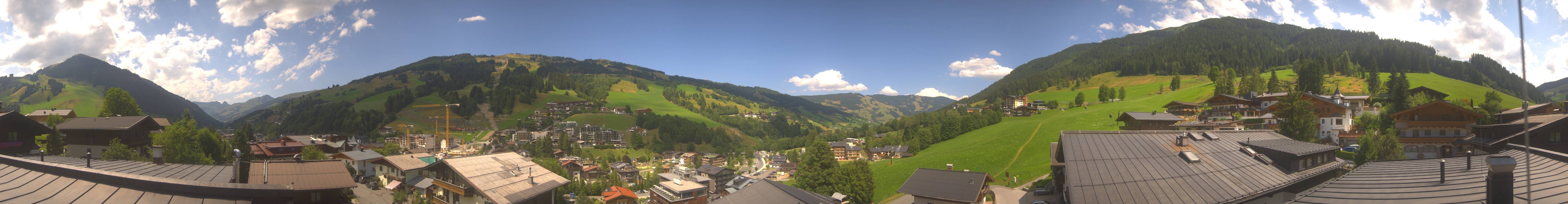 Archiv Foto Webcam Hinterglemm: Aussicht Hotel Talblick