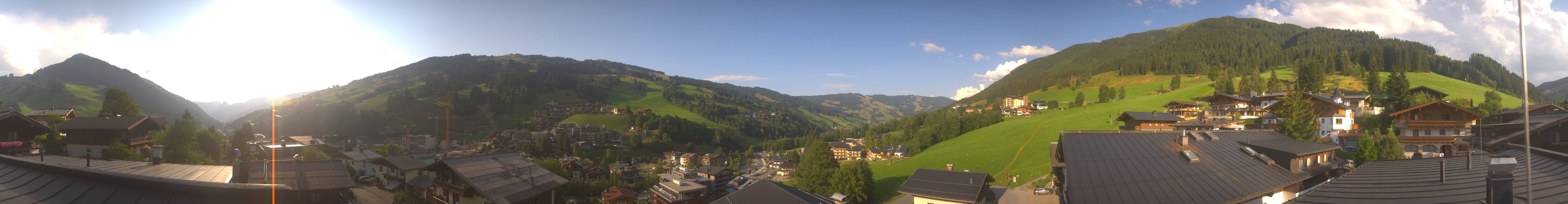 Archiv Foto Webcam Hinterglemm: Aussicht Hotel Talblick